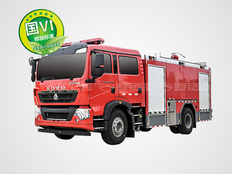 新東日牌 國六T5G 水罐 泡沫消防車